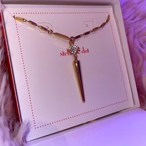 stella&dot bianca lariat necklace new in box